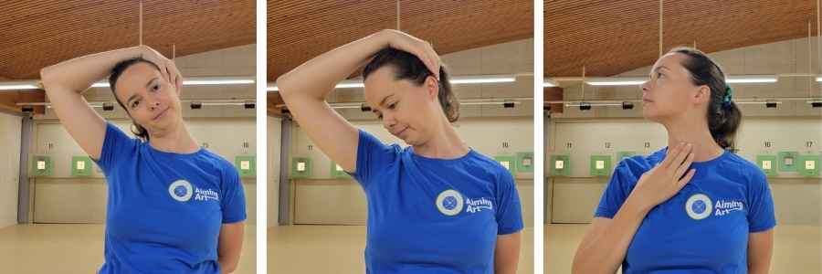 Shoulder mobility: neck stretches