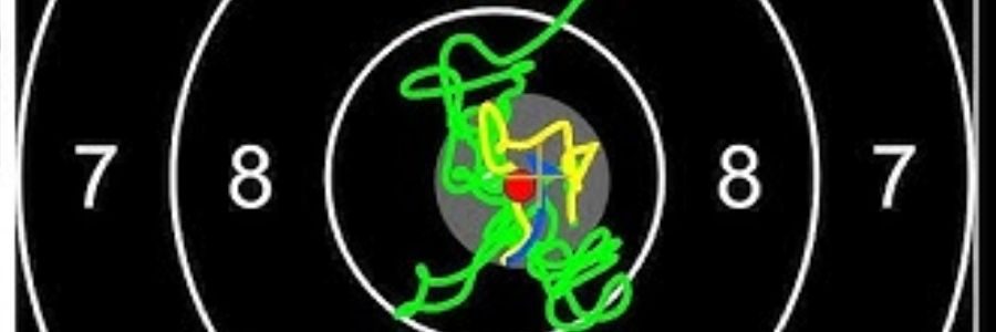 A close up of the Scatt trace